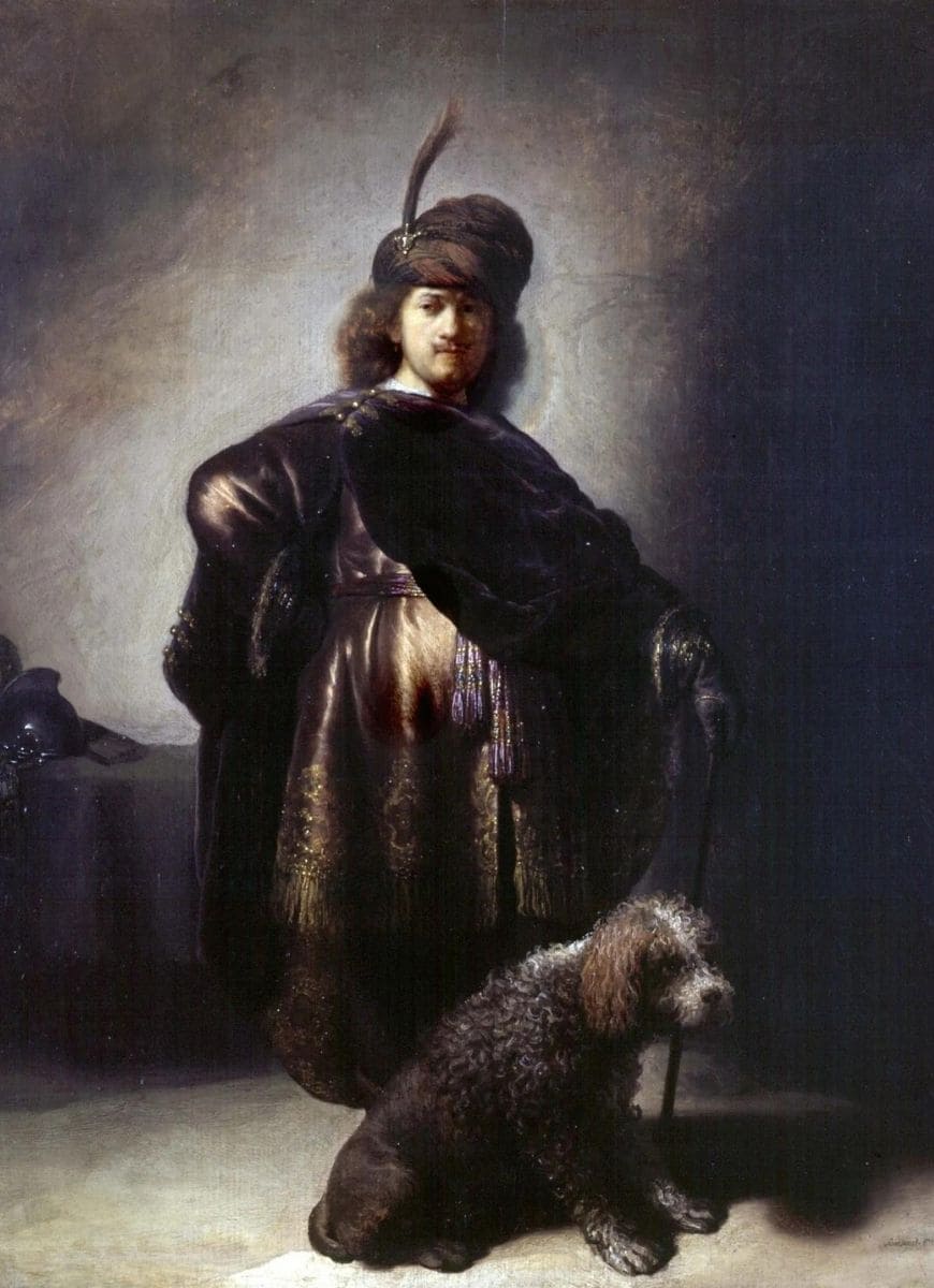 Рембрандт и его домашний пудель